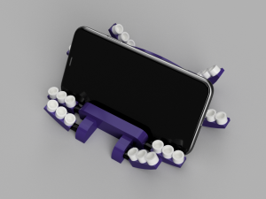 octopus smartphone stand Model do druku 3D