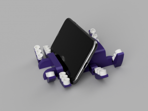 octopus smartphone stand Model do druku 3D