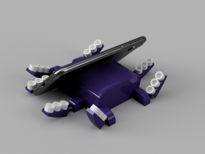 octopus smartphone stand Model do druku 3D