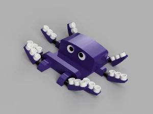 octopus smartphone stand 3D Print Model