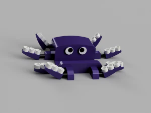 octopus smartphone stand 3D Print Model
