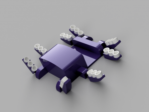 octopus smartphone stand Model do druku 3D