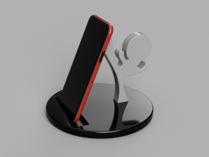 karate smartphone stand 3Dプリントモデル