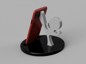 karate smartphone stand 3Dプリントモデル