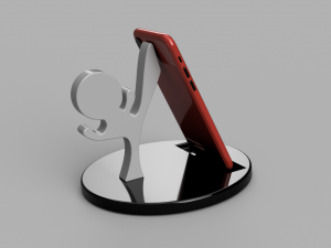 karate smartphone stand 3Dプリントモデル