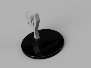 karate smartphone stand 3D Print Model