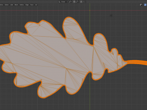 oak leaf 3D Model