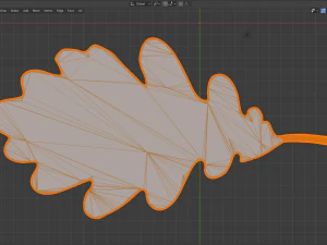 oak leaf 3D Model