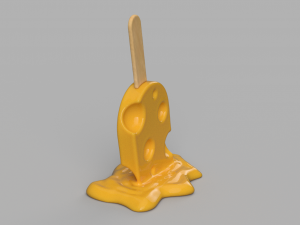ice cream - cheese Model Cetak 3D