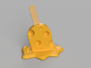 ice cream - cheese Model Cetak 3D