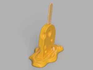 ice cream - cheese Model Cetak 3D