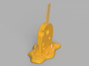 ice cream - cheese 3D Print Model