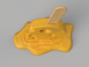 ice cream - cheese Model Cetak 3D