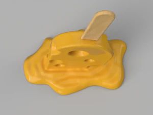 ice cream - cheese 3D Print Model