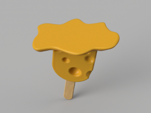 ice cream - cheese Model Cetak 3D