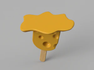 ice cream - cheese 3D Print Model