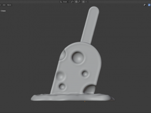 ice cream - cheese Model Cetak 3D