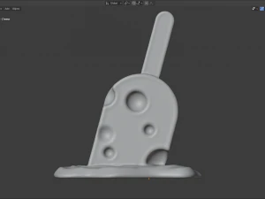 ice cream - cheese 3D Print Model