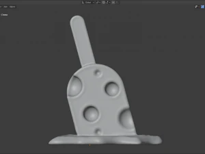 ice cream - cheese 3D Print Model