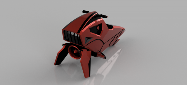 balutar-class swoop 3D Модель .c4d .max .obj .3ds .fbx .stl .blend 