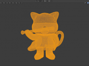 cat-gangster Model 3D