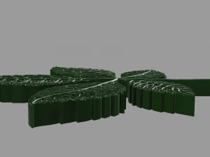 chestnut leaf 3D Model