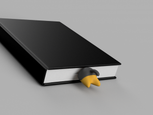 bookmark cat butt 3D Принт Модель