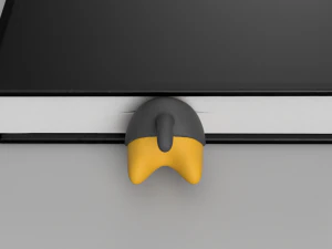 bookmark cat butt 3D Print Model