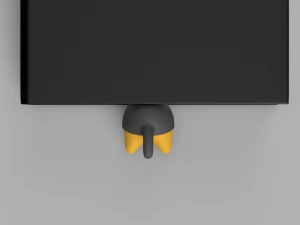 bookmark cat butt 3D Print Model