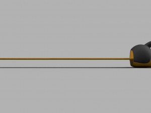 bookmark cat butt 3D Принт Модель
