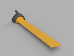 bookmark cat butt 3D Принт Модель