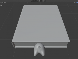 bookmark cat butt 3D Принт Модель