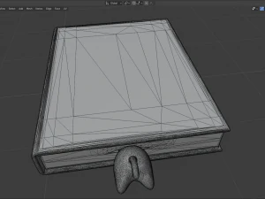 bookmark cat butt 3D Print Model
