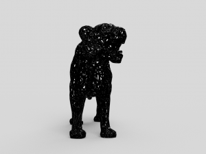 tiger Model Cetak 3D