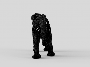 tiger Model Cetak 3D