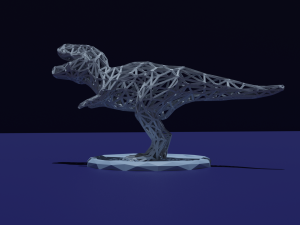 t-rex low poly 3D Принт Модель