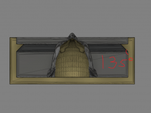 man in the wall 3D-printmodel
