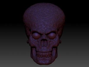 alien skull 3D 模型