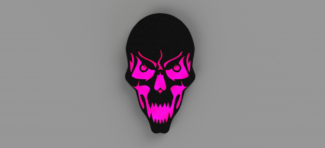 skull 3D Print Model .c4d .max .obj .3ds .fbx .stl .blend 