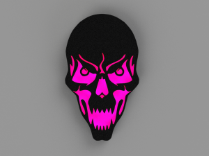 skull 3Dプリントモデル