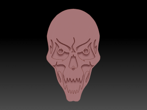 skull 3D Print Model