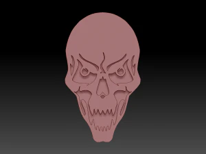skull 3D Print Model