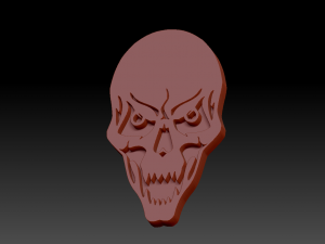 skull 3D Print Model