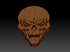 skull 3D Print Model