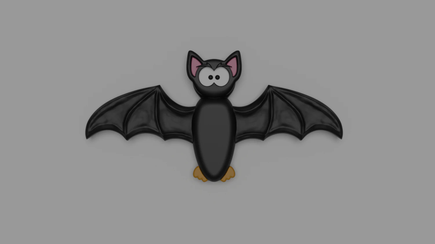 sweet bat 3D Print Model .c4d .max .obj .3ds .fbx .stl .blend