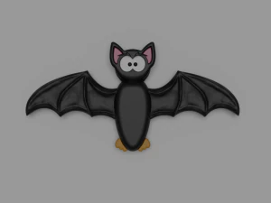 s&uuml;&szlig;e Fledermaus 3D Druckmodell