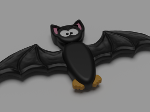 sweet bat 3D-printmodel