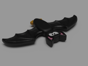 sweet bat 3D-printmodel