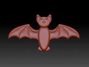 sweet bat 3D-printmodel
