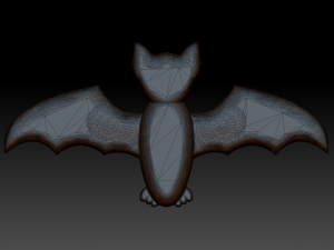 sweet bat 3D-printmodel